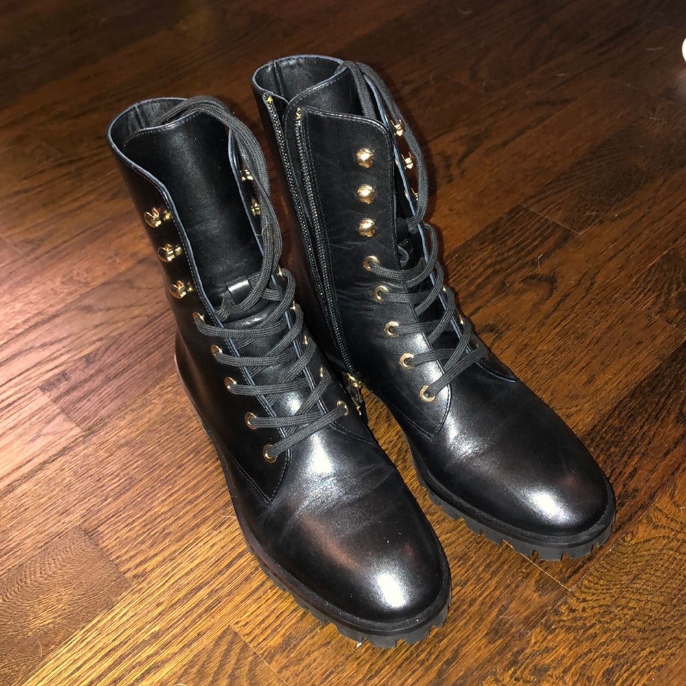 Stuart Weizman Norrie combat boots 35/4.5